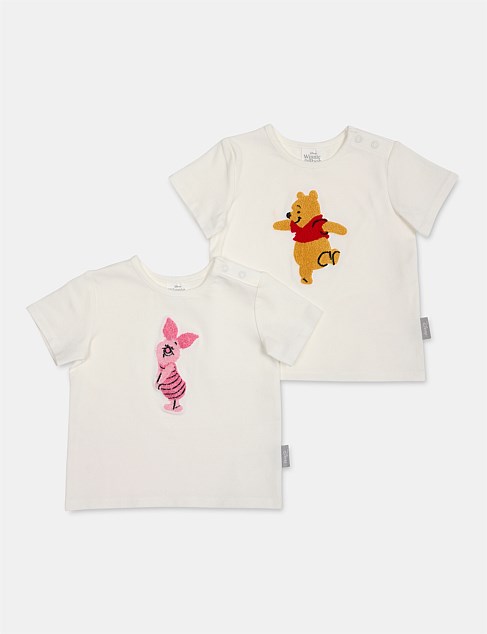 WINNIE THE POOH 2 PK TEES