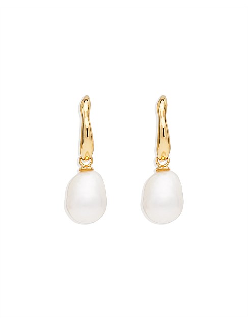 HARMONY PEARL HOOK EARRINGS