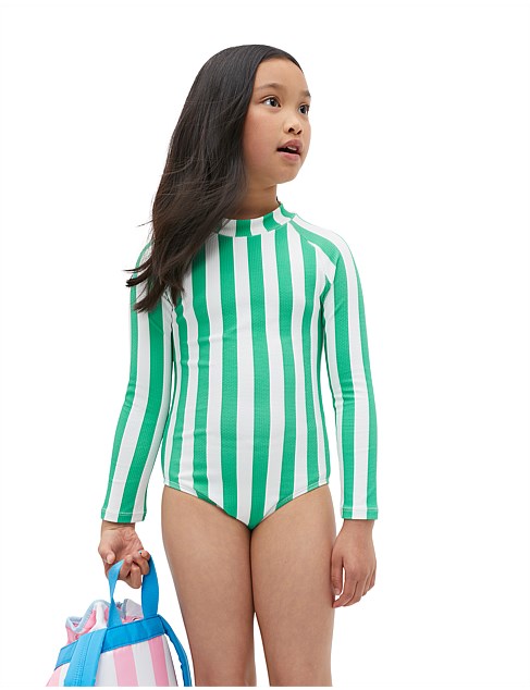 STRIPE LOGO RASHSUIT