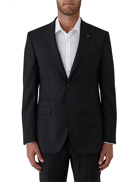 PLAIN TWILL SUIT JACKET