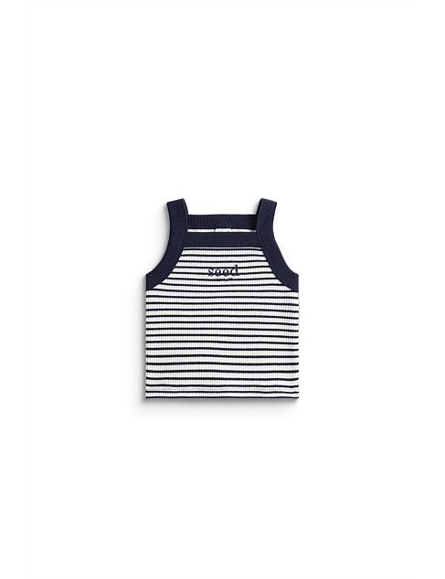 STRIPE LOGO TANK