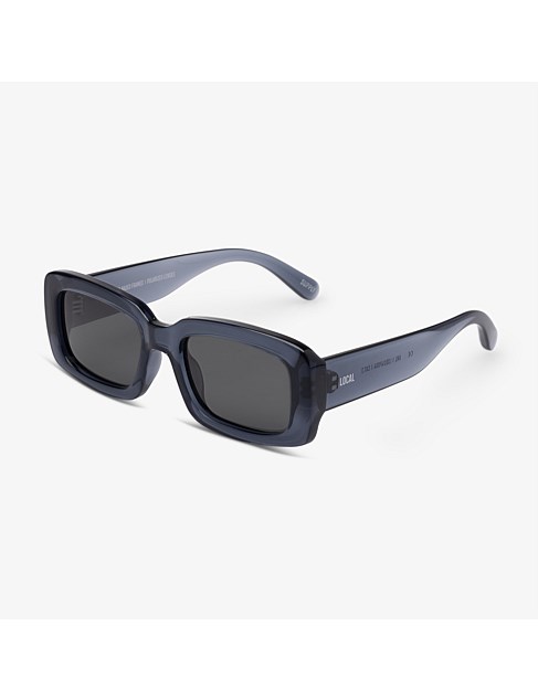 AKL POLISHED NAVY DARK GREY SUNGLASSES