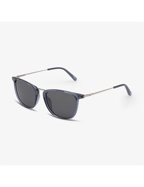 NYC POLISHED NAVY DARK GREY Sunglasses