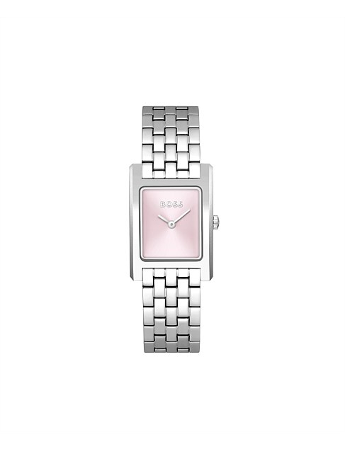 BOSS Lucy Stainless Steel Pink Dial Women's Watch