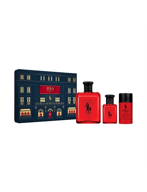 Polo Red EDT 125ml Set