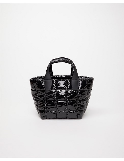 PORTER TOTE SMALL BLACK VINYL