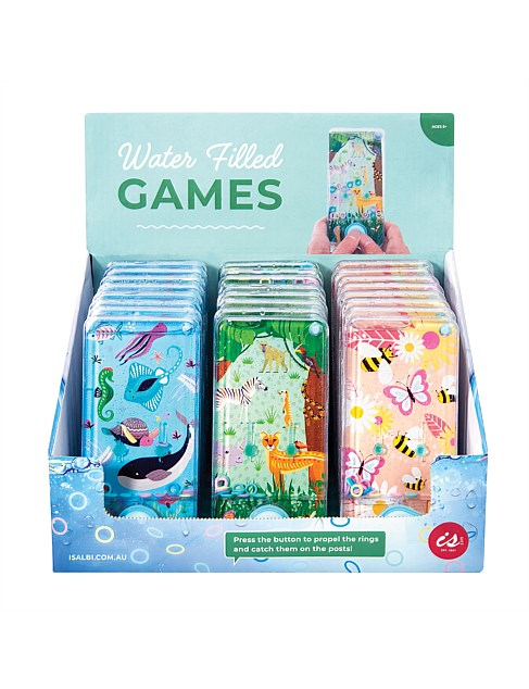 WATER FILLED GAMES - ANIMALS ASSORTED