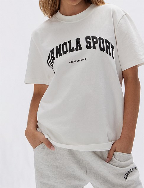 Adanola Sport Oversized Short Sleeve T-Shirt