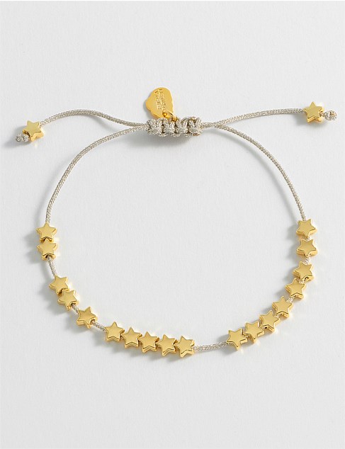 STARS SO BRIGHT CORD BRACELET