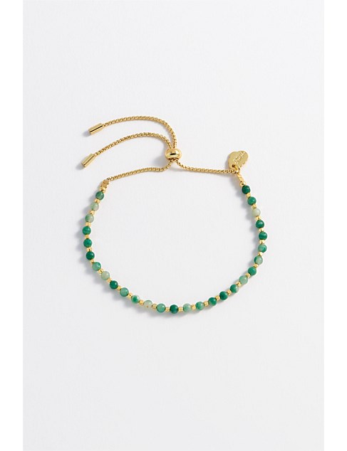 AMELIA SLIDER BRACELET GEMSTONE