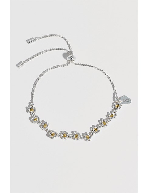 AMELIA SLIDER BRACELET DAISY