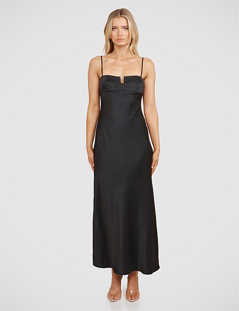 SAMANTHA BIAS CUT MAXI DRESS