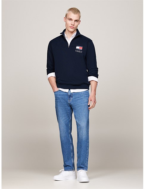 Isaac Faded Relaxed Tapered Jeans