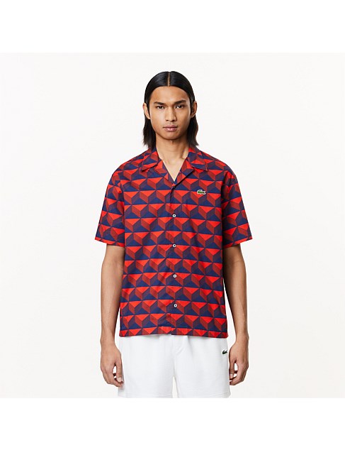 R George Short Sleeve Monogram Shirt