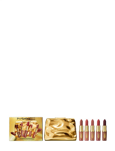 Gold Standard Matte Lipstick Kit x 5