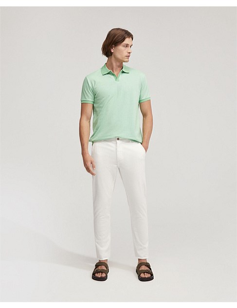 ANDRE ORGANIC COTTON PIQUE POLO