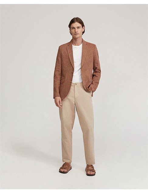 MILTON LINEN BLEND BLAZER