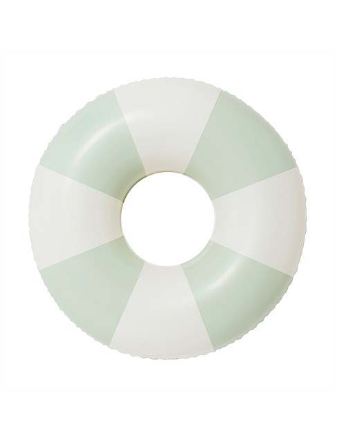 Tube Pool Ring The Vacay Soft Olive Stripe