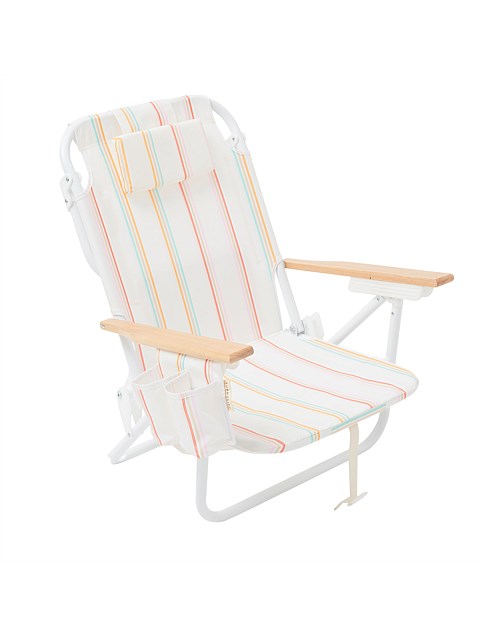 Luxe Beach Chair Rio Sun Multi Stripe