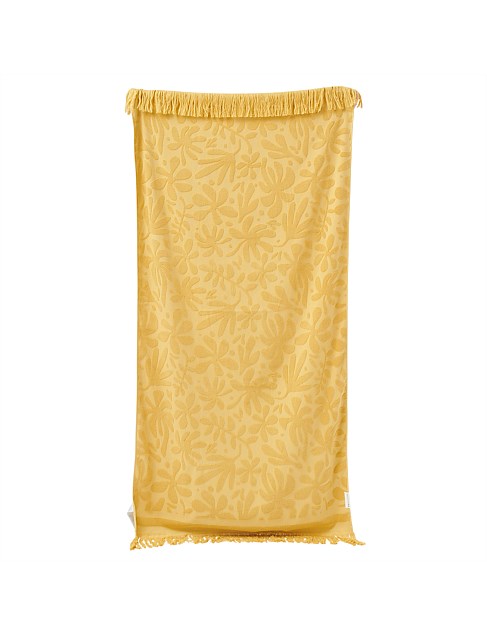 Luxe Towel Mango Bay Golden Mustard