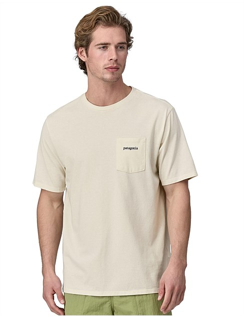 M's Line Logo Ridge Pocket Tee