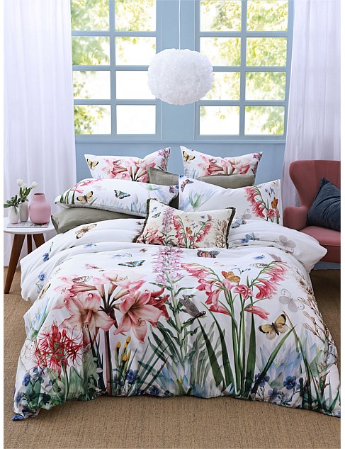 FLEUR QUEEN BED QUILT COVER SET