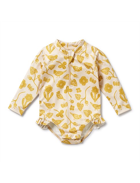 Goldie Floral Long Sleeve Swimsuit