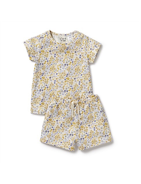 Little Meadow Organic Short Sleeved Pyjamas