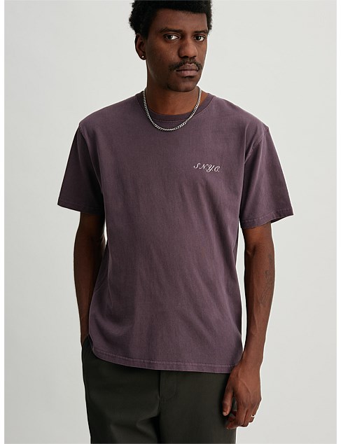 PIGMENT DYED SNYC SHORT SLEEVE T-SHIRT