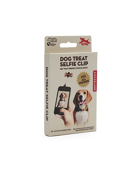 DOG TREAT SELFIE CLIP