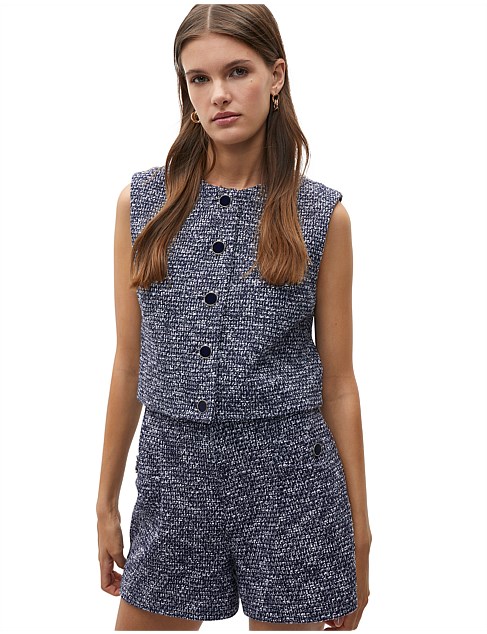 BOUCLE VEST