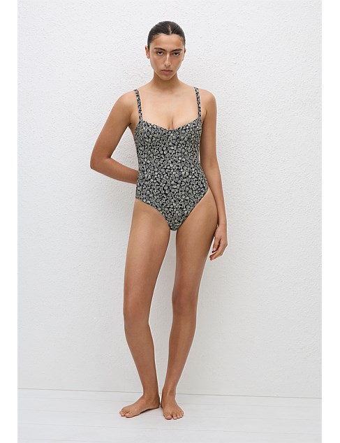 Balconette Maillot One Piece Swimsuit