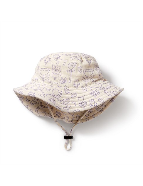 Flow Organic Crinkle Sun Hat