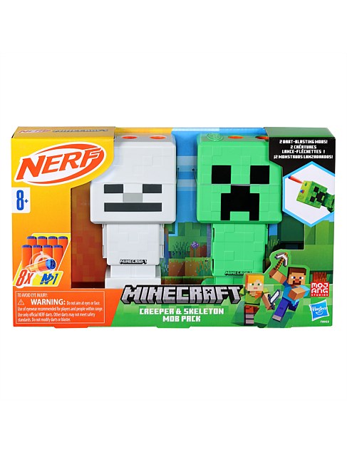 NERF MINECRAFT CRP AND SKLT PACK (N1 Series)