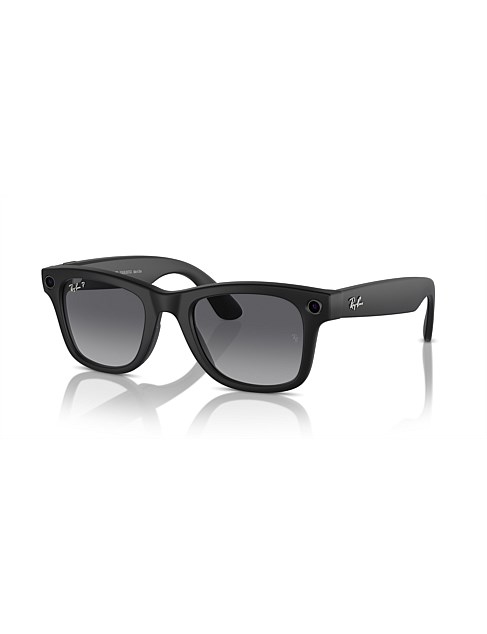 WAYFARER Square BLACK POLAR GRADIENT GRAPHITE