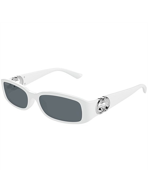 WHITE RECTANGLE Sunglasses