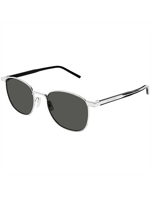 SILVER ROUND Sunglasses