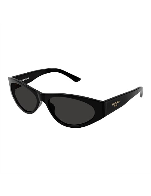 BLACK ROUND Sunglasses