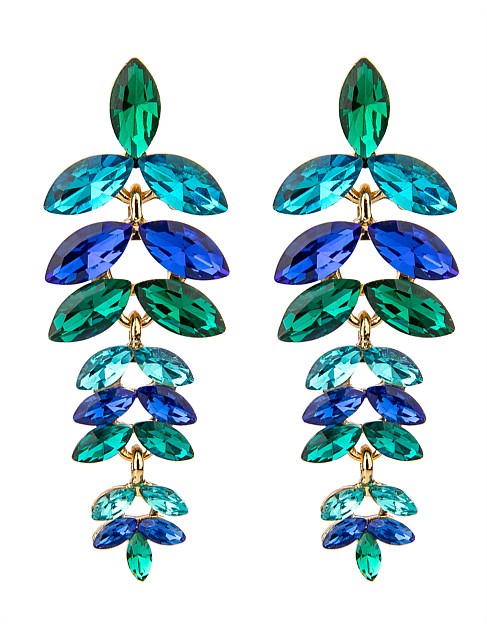 LEAF DROP EARRINGS