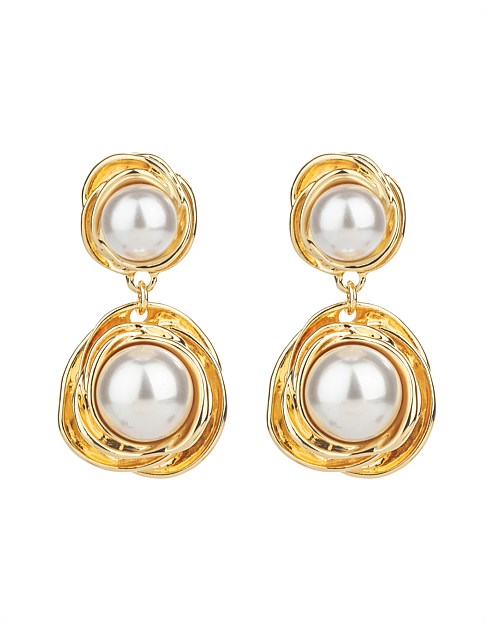 PEARL DROP EARRINGS