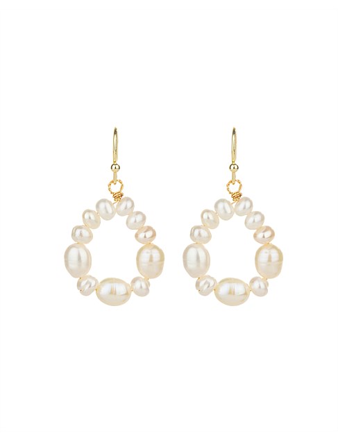 PEARL DROP EARRINGS