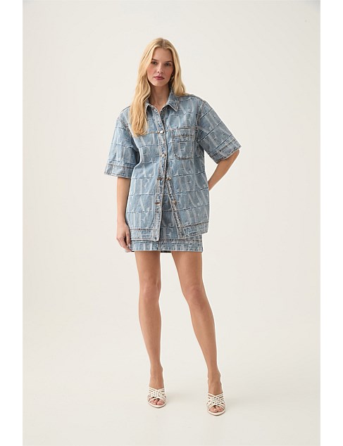 Nostalgia Jacquard Denim Shirt