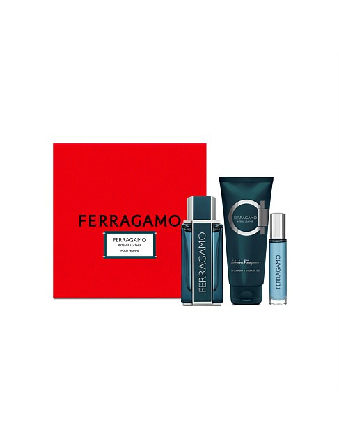 X24 FERRAGAMO INTENSE LEATHER EDP 100ml Gift Set