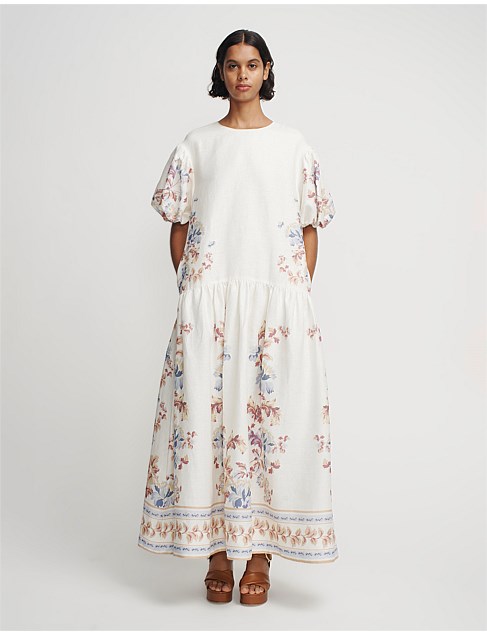 MICHELLE LINEN DRESS