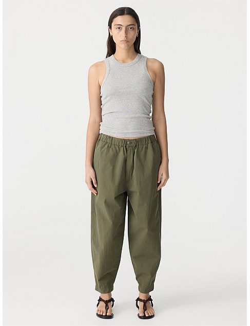 crushed cotton summer pant