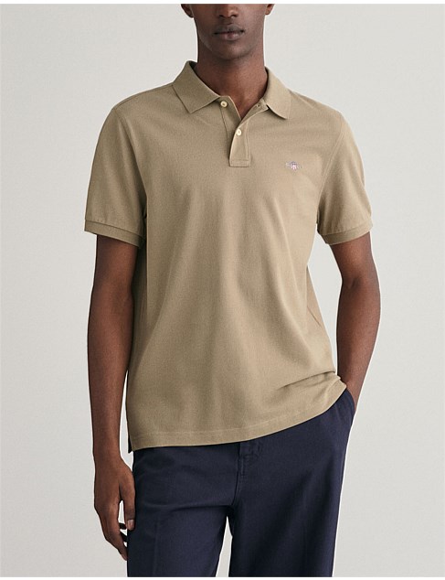 Regular Fit Shield Piqué Polo Shirt