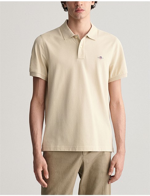 Regular Fit Shield Piqué Polo Shirt