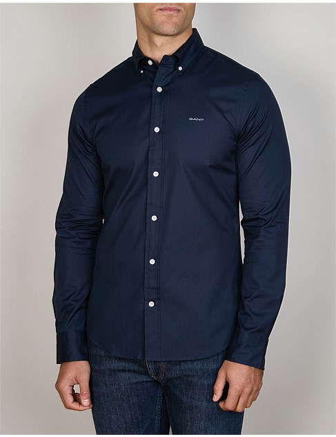 Slim Fit Pinpoint Oxford Shirt