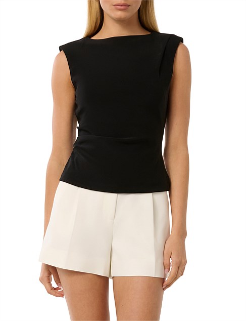 CHLOE SHOULDER PAD TOP