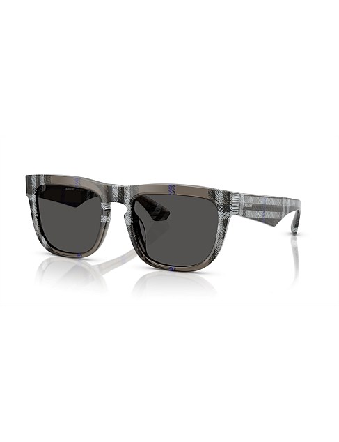 Square GREY DARK GREY Sunglasses